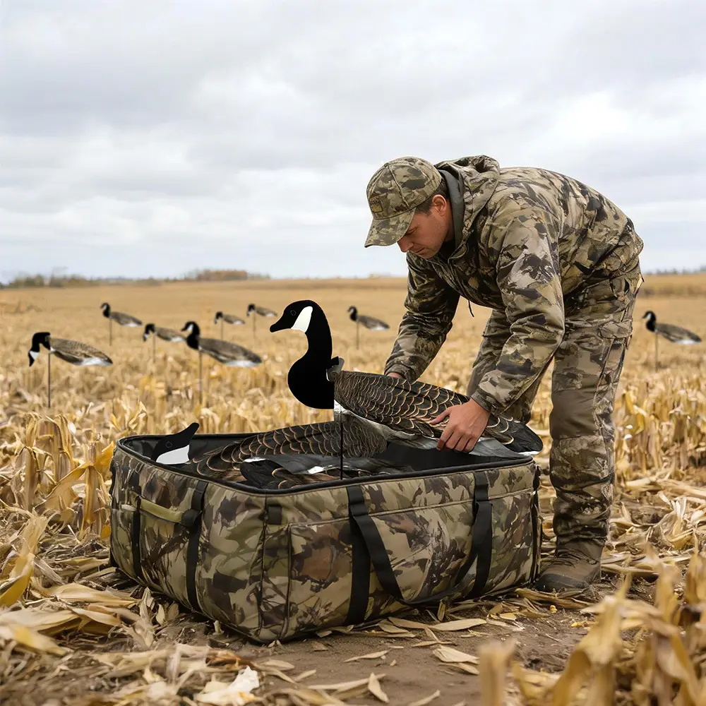 Canada goose decoy windsocks by customer